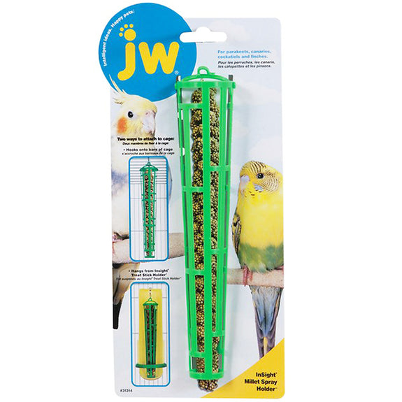 InSight Plastic Mountable Millet Spray Holder for Birds