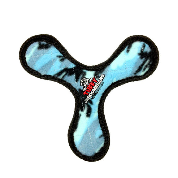 Bowmerang Durable Squeaky Plush Dog Toy Blue