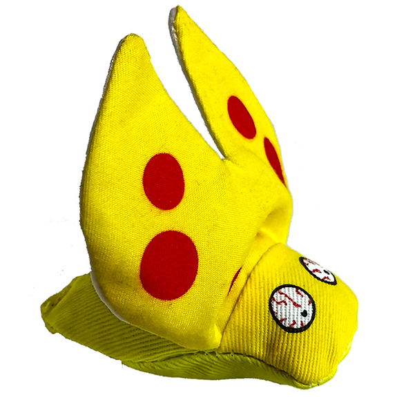Lady Krinkle Bug Yellow Organic Catnip Toy
