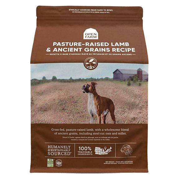 Pasture-Raised Lamb & Ancient Grains Dry Dog Food