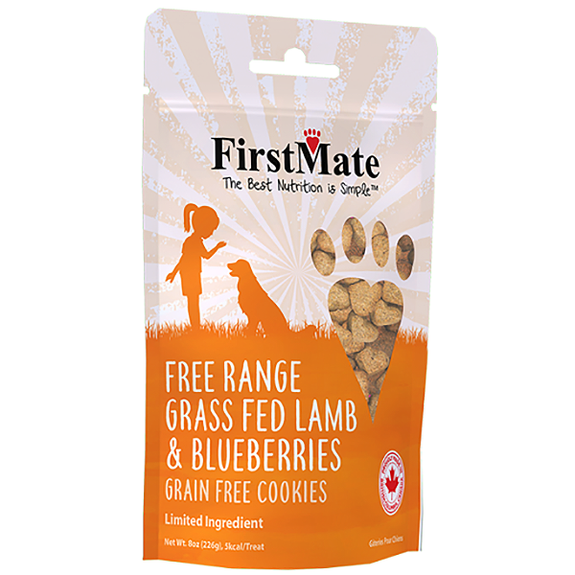 Free Range Grassfed Lamb Meal & Blueberries Grain-Free Crunchy Dog Treats
