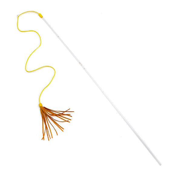 PURRfect Leather Wand Cat Toy