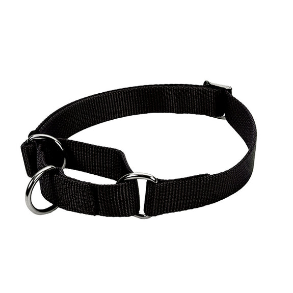 No! Slip Martingale Adjustable Nylon Collar Black