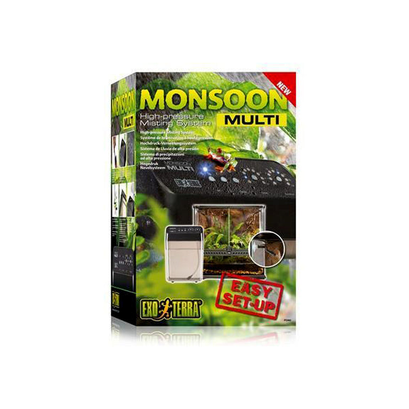 Monsoon Multi High Pressure Programmable Reptile & Amphibian Habitat Misting System