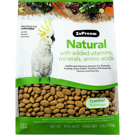 Natural Bird Food Pellets For Large Birds