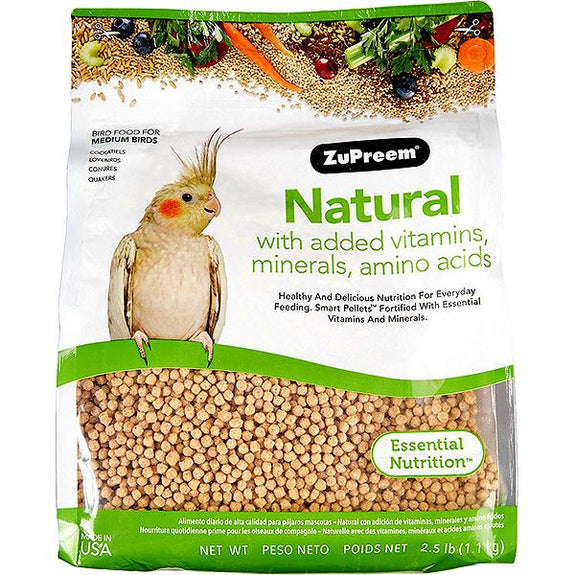Natural Bird Food Pellets For Medium Birds