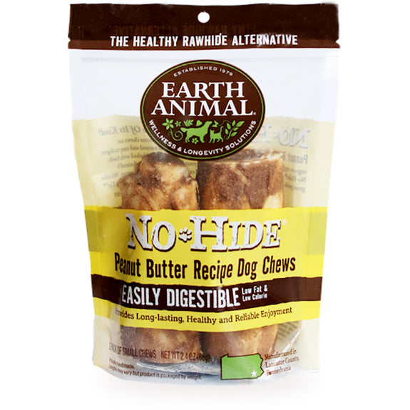 No-Hide Peanut Butter Rawhide Alternative Dog Chew