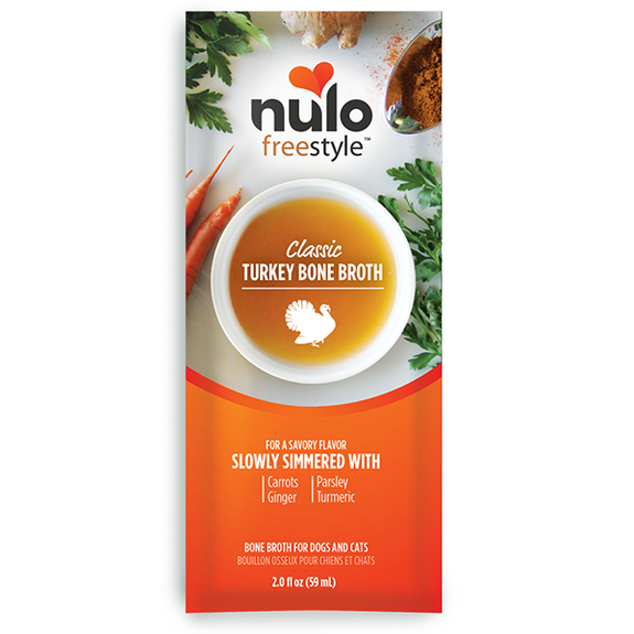 Classic Turkey Bone Broth Dog & Cat Food Supplement