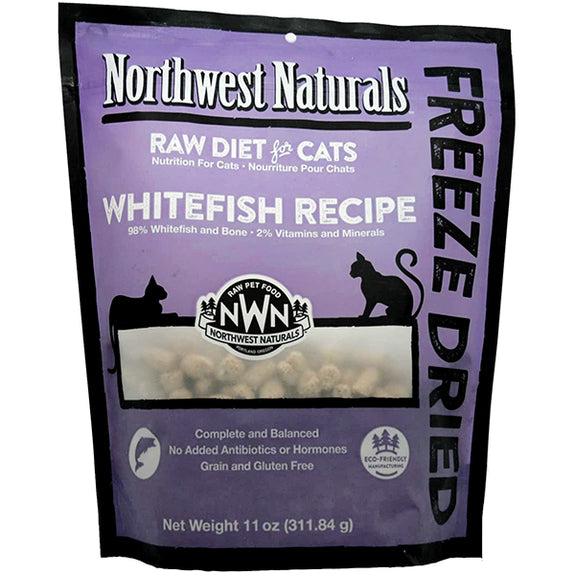 Nibbles Whitefish Formula Freeze-Dried Raw Cat Food