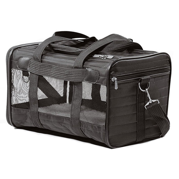 Original Deluxe Soft Pet Travel Carrier with Shoulder Strap Black