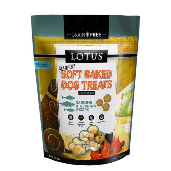 Soft Baked Sardine & Herring Recipe Grain-Free Dog Treats