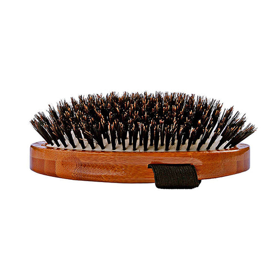 Bamboo Palm 100% Pure Boar Bristle Dog Brush