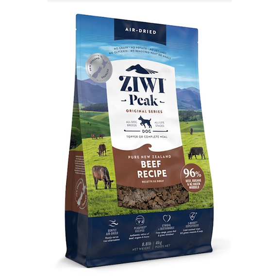 Peak Air-Dried Beef Recipe Grain-Free Dog Food