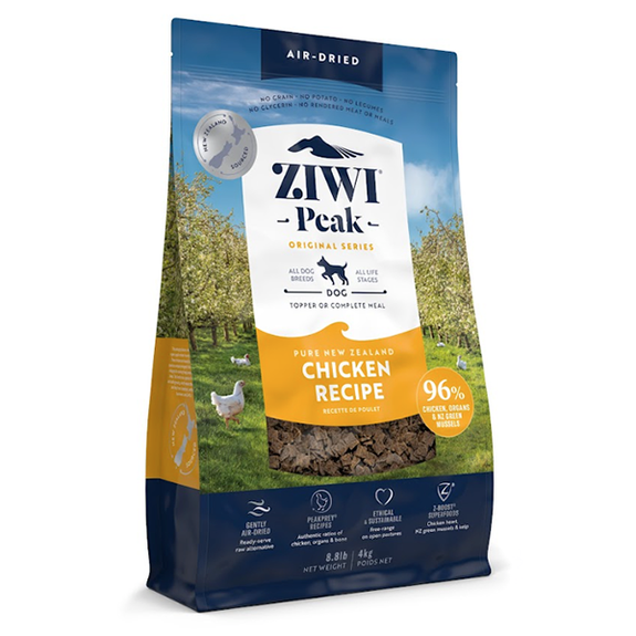 Peak Air-Dried Chicken Recipe Grain-Free Dog Food