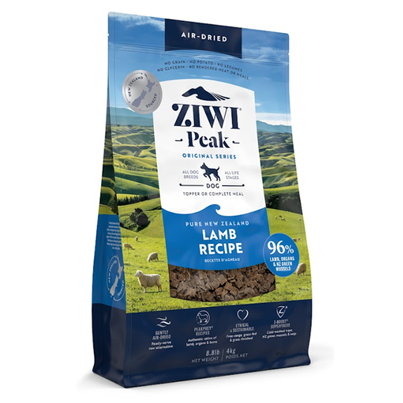 Peak Air-Dried Lamb Recipe Grain-Free Dog Food