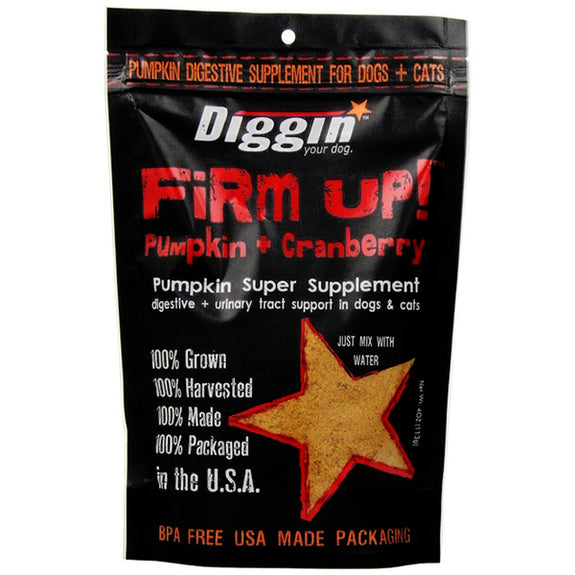 Firm Up! Pumpkin + Cranberry Dehydrated Pumpkin Super Supplement for Dogs & Cats