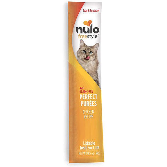 FreeStyle Perfect Purees Chicken Recipe Grain-Free Lickable Cat Treat