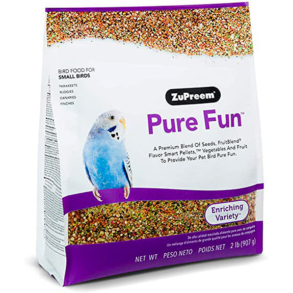 Pure Fun Blend of Fruit, Veggies, Pellets & Nuts Small Bird Food