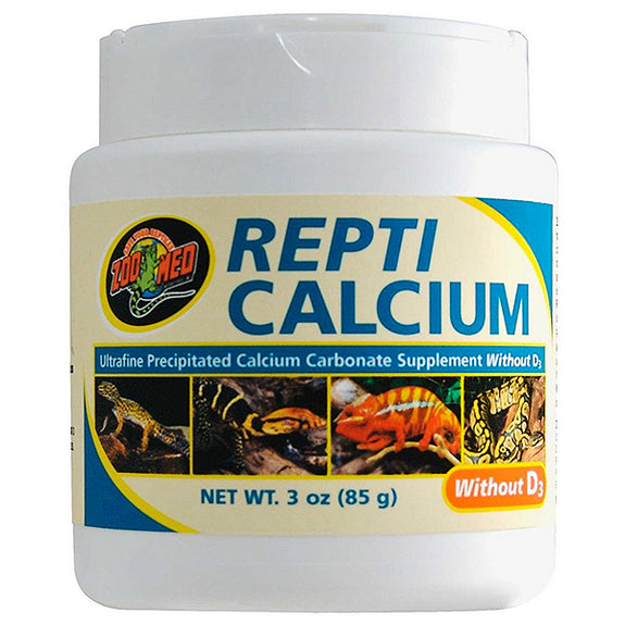 Repti Calcium without D3 Reptile Supplement Powder