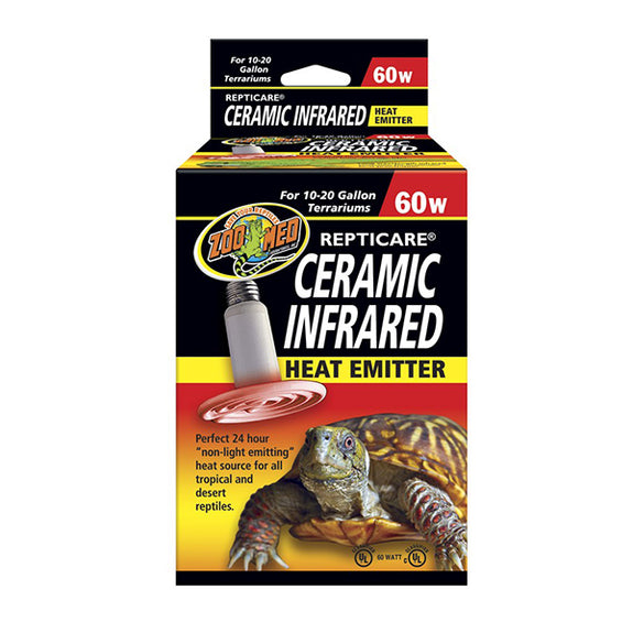 Repti Care Ceramic Infrared Reptile Heat Emitter 60 Watt