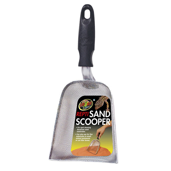 Repti Sand Scooper with Angled Edges Terrarium Maintenance Tool