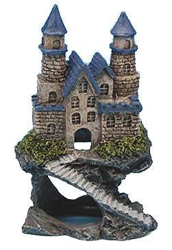 Resin Magical Castle Aquarium Decoration