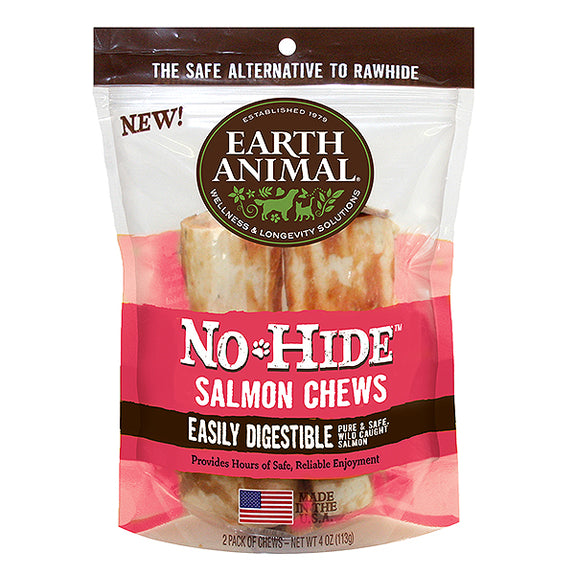 No-Hide Salmon Rawhide Alternative Dog Chew