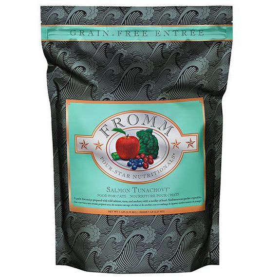 Four-Star Nutritionals Salmon Tunachovy Grain-Free Dry Cat Food