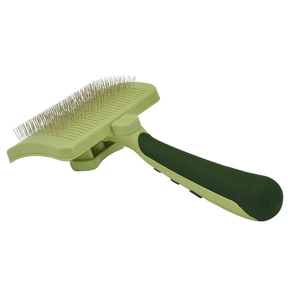Safari Self-Cleaning Dog Slicker Brush