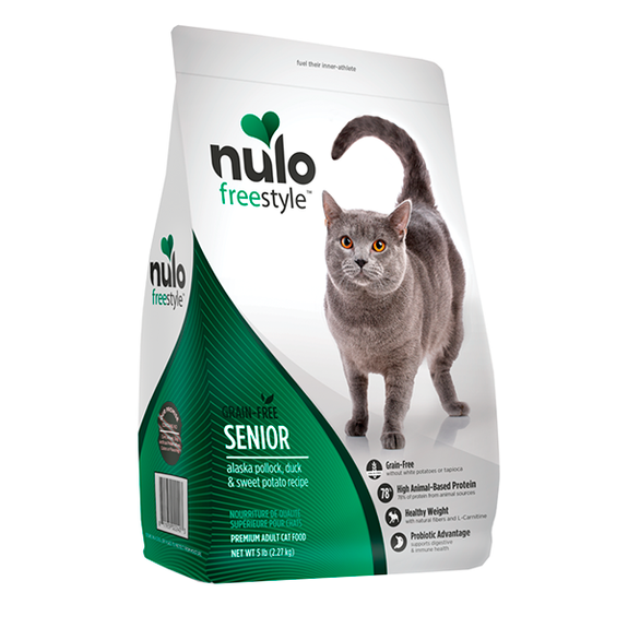 FreeStyle Senior Grain-Free Duck & Alaskan Pollock Recipe Dry Cat Food