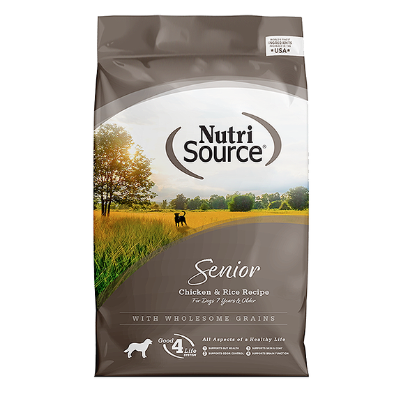 Chicken & Rice Recipe Senior Dry Dog Food