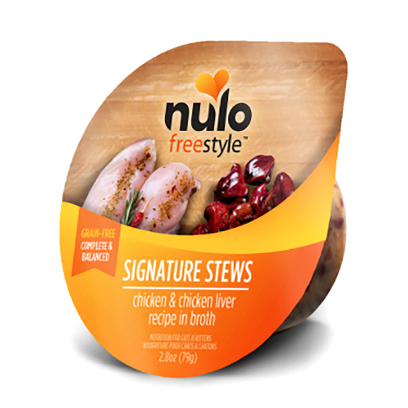 FreeStyle Signature Stews Grain-Free Chicken and Chicken Liver Recipe Wet Cat & Kitten Food