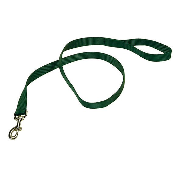 Single-Ply Nylon Leash Hunter Green
