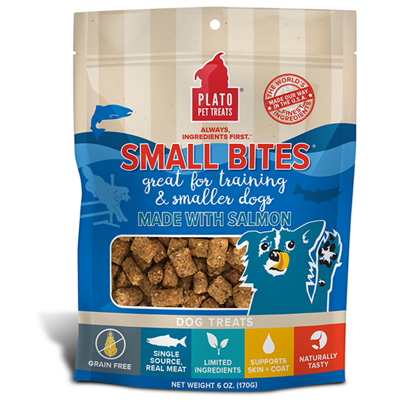 Small Bites Salmon Grain-Free Dog Treats