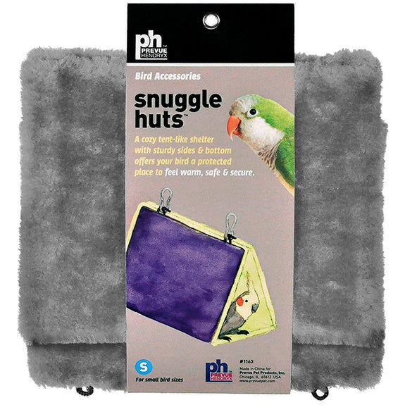 Snuggle Hut Hanging Fabric & Fleece Bird Hideout