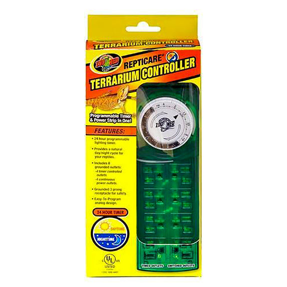 ReptiCare Programmable Terrarium Timer & Power Strip