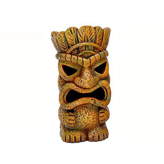Resin Aquarium Tiki Statue Decoration