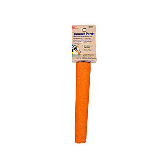 Cement Textured Mountable Bird Trimmer Perch