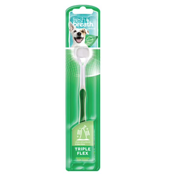 Triple Flex Toothbrush for Dogs
