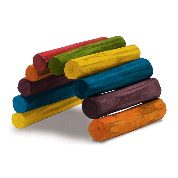 Tropical Fiddle Sticks Flexible Multicolor Small Animal Hideout