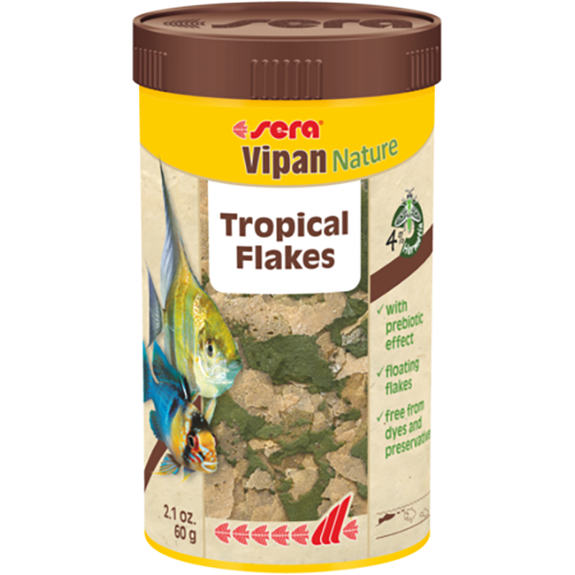 Vipan Nature Tropical Flakes Floating Freshwater Fish Food