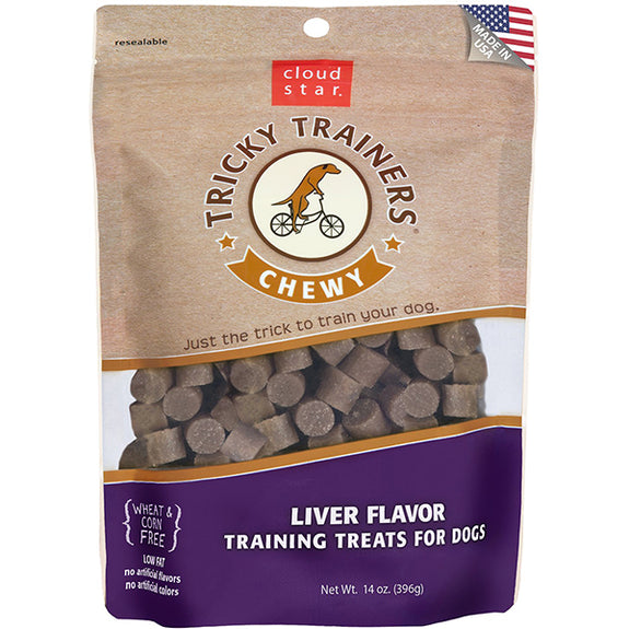 Tricky Trainers Soft & Chewy Liver Flavor Dog Treats