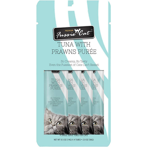 Tuna with Prawns Puree Grain-Free Creamy Cat Treats