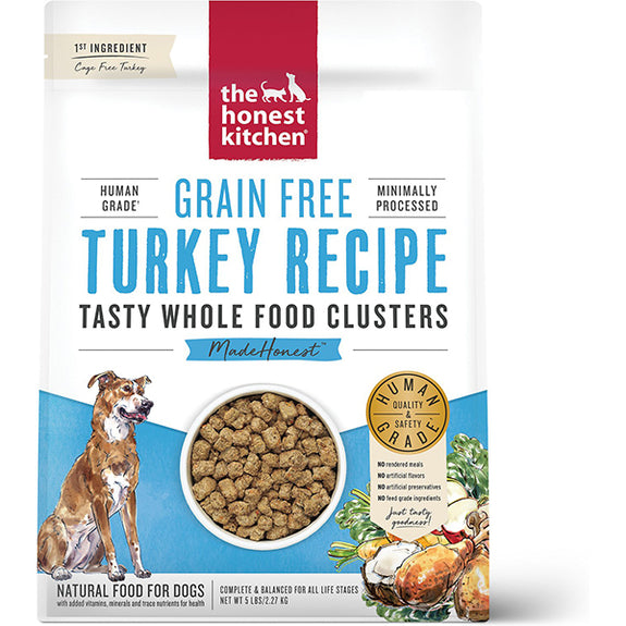 Grain-Free Turkey Recipe Whole Food Clusters Dry Dog Food