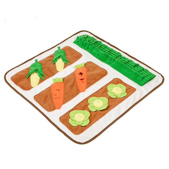 Vegetable Garden Snuffle Mat Slow Feeding Dog Toy