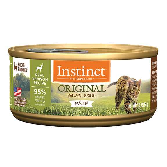 Instinct Grain-Free Venison Formula Canned Cat Food