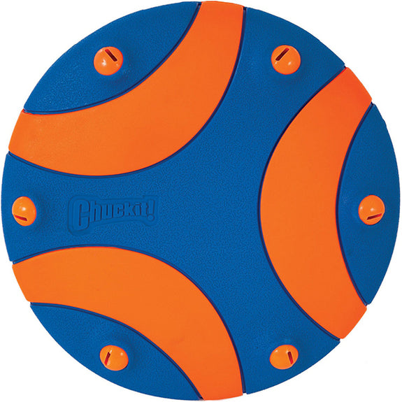 Whistle Flight Flyer Noisemaking Frisbee Dog Toy