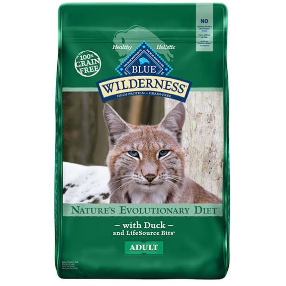 Wilderness Grain-Free Duck Recipe Dry Cat Food