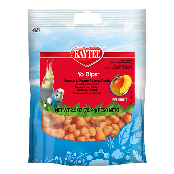 Yo Dips Papaya & Mango Flavored Bird Treats