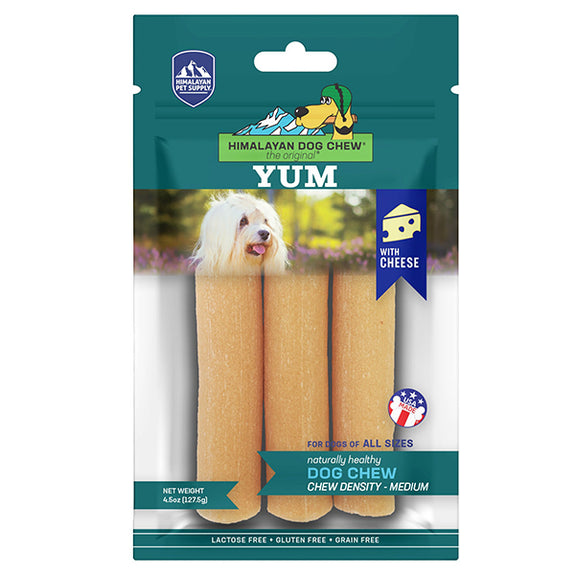 Yum Cheese Grain-Free Dog Chew Treats